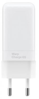   OnePlus Warp Charge 65 Power Adapter White EU